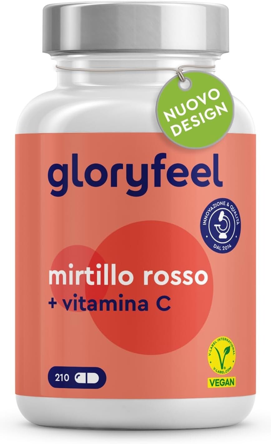 Cranberry Capsule 500mg Floryfeel + VITAMINA: Supporto Avanzato