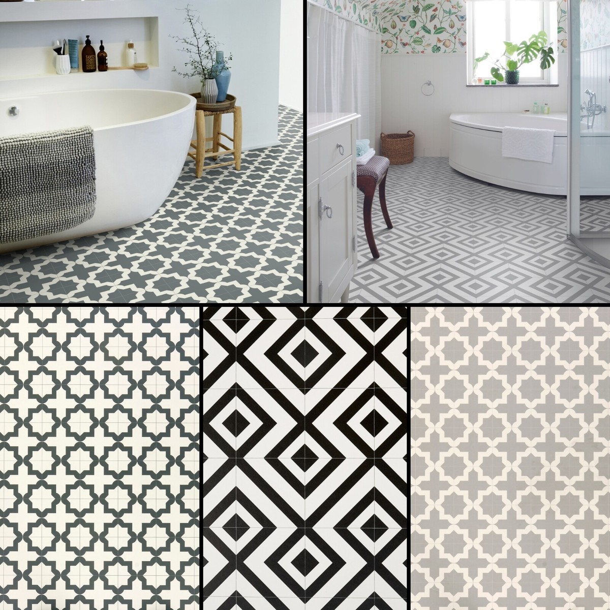 Vinyl Bathroom Flooring