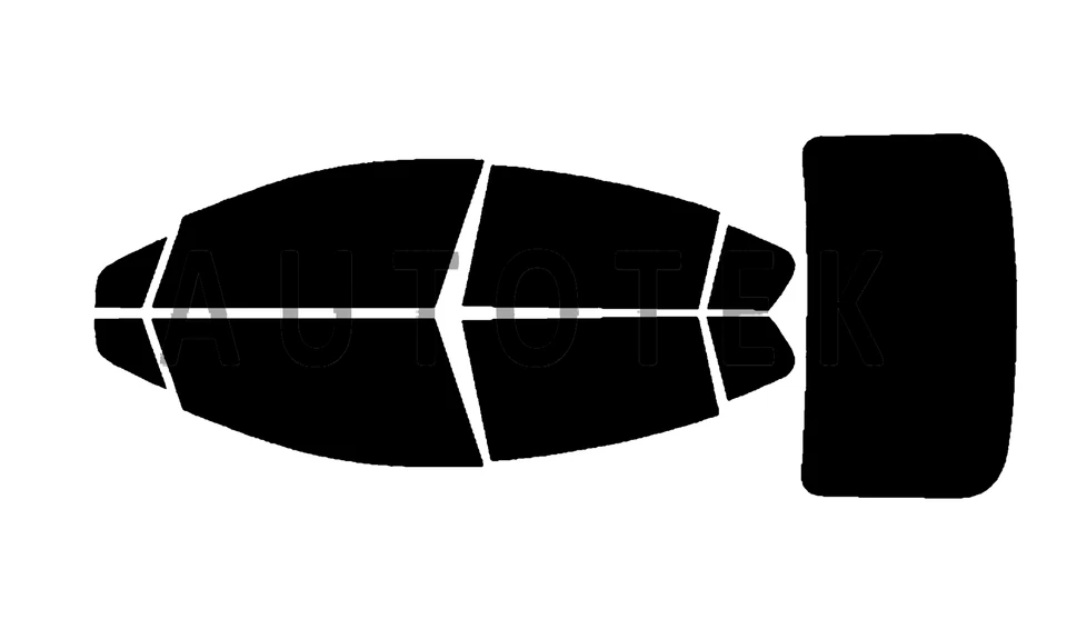 Película de ventana precortada en todos los lados cualquier tono para Chevrolet Cruze sedán 2016-2019 Foto 2 de 4