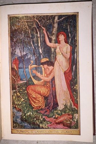 1906, THE CRIMSON FAIRY BOOK, Edited by ANDREW LANG, COLOR PLATES, FAIRY TALES - Picture 12 of 14