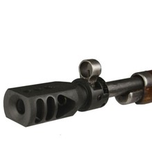 All Steel Bolt on Mosin Nagant M91/30 Tanker Muzzle Brake