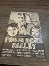 1938 Forbidden Valley Pressbook Cover Page (A)