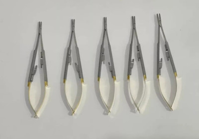 Lot of 5 HU FRIEDY Castroviejo straight Needle Holder 5.5'' 14cm NH5020