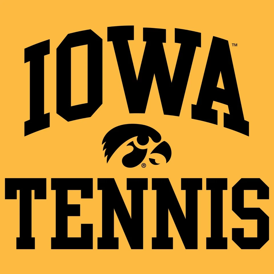 Sudadera con capucha de tenis Iowa Hawkeyes Arch Logo - dorada Foto 2 de 4