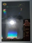 Michael Jordan #J2 Jordan's Journal ITALIAN Upper Deck 1996-97 Insert Card EX