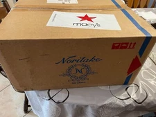 NORITAKE CRESTWOOD PLATINUM BAND 50-PC DINNERWARE SET G-8406 SERVICE for 8