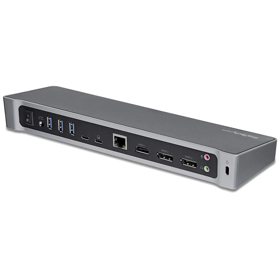 StarTech Triple 4k Monitor Usb-c Dock DK30CH2DEP - Image 2 of 4