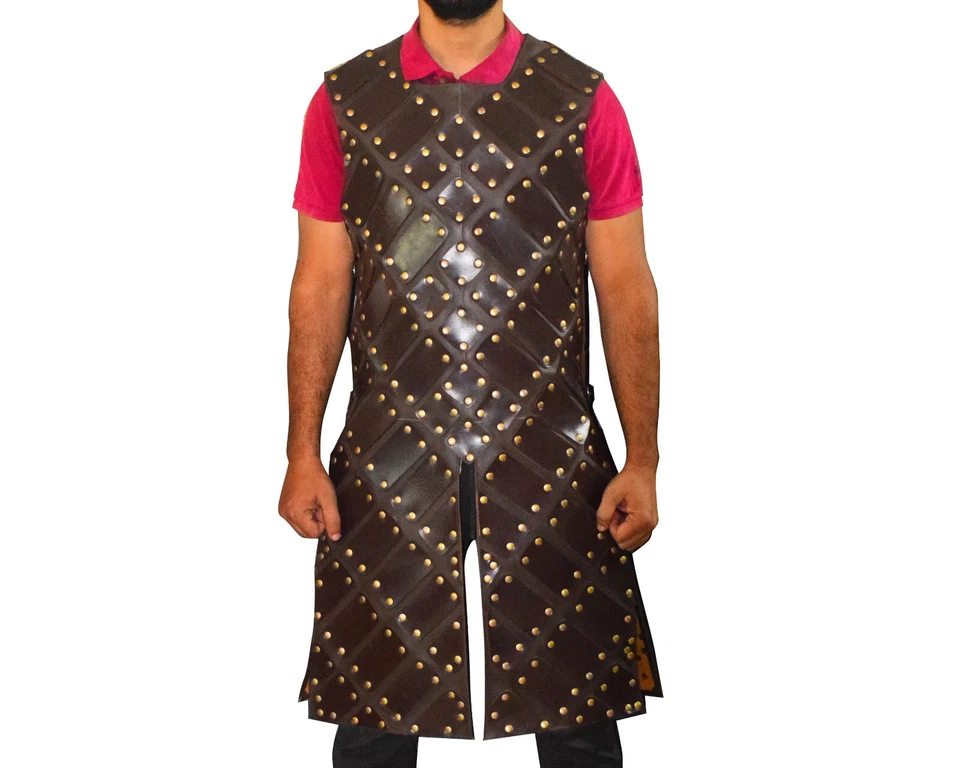 WEEKEND SALE Viking leather bringandine Armor larp cosplay custom armor costume - Image 2 of 4