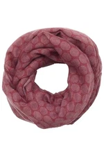 Edwards Style S005 Tone-On-Tone Circles Infinity Scarf Burgundy