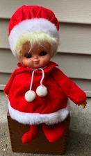 Christmas Doll - Anamatronic Best-Ever B & E Holiday Musical w/ Box #2342
