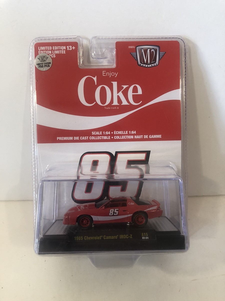 M2 MACHINES (CHASE 1/750) COKE A15 22-24, 1985 CHEVROLET CAMARO