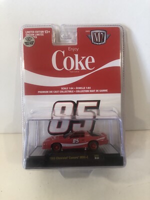M2 MACHINES (CHASE 1/750) COKE A15 22-24, 1985 CHEVROLET CAMARO