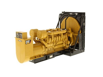 コアクラシックシリーズ Cat 3516B 発電機 ダイキャストモデル1/25 DM 1/25 Caterpillar Cat 3516B Package Generator Set Diecast Model