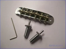Vintage Japanese style Super Low Profile Chrome Guitar Bridge  VR-2 EZPZ PARTS