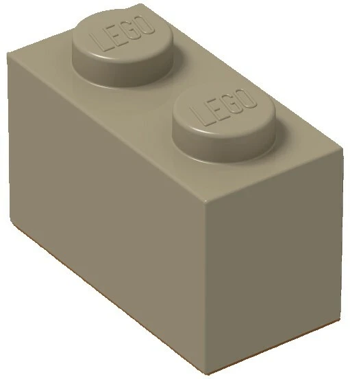 ☀️Lego x50 TOSTADO OSCURO 1x2 ladrillos bloques de construcción piezas lote a granel Legos #3004 Foto 2 de 2