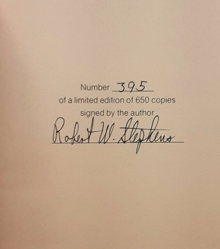 Lone Wolf: The Story of..Captain Gonzaullas; Stephens; 1979; Ltd ed; signed; EX - Picture 3 of 4