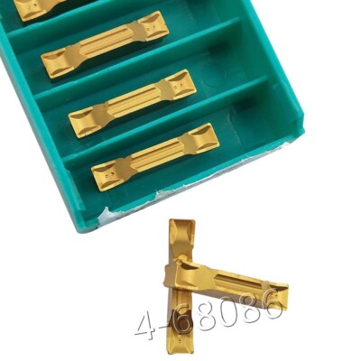 TDC4 9080 4mm CNC Parting Grooving Cutter Carbide Insert For Steel TTER