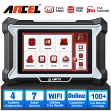 Automotive Car OBD2 Scanner Diagnostic ABS SRS Engine AT Oil Throttle Relearn