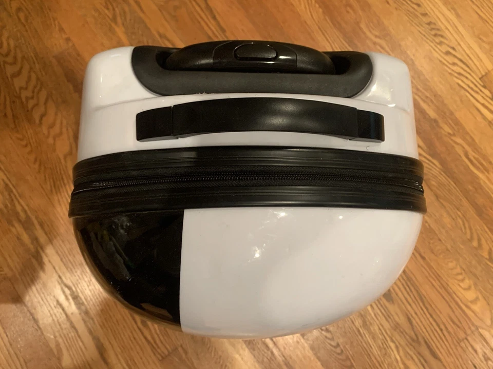 RARO EQUIPAJE STORMTROOPER Disney Star Wars, maleta rígida rodante. Foto 4 de 4