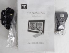 Trutech 7" Inch Digital Picture Photo Frame - New NO BOX BRAND NEW NEVER USED