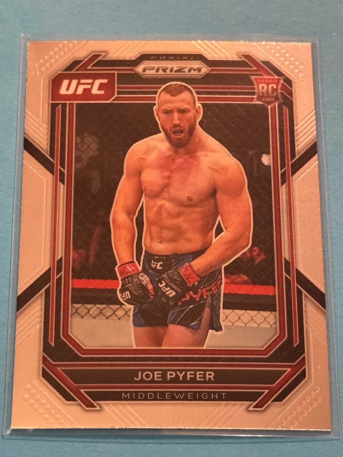 2023 Panini Prizm UFC Joe Pyfer (RC) #159 (2A)