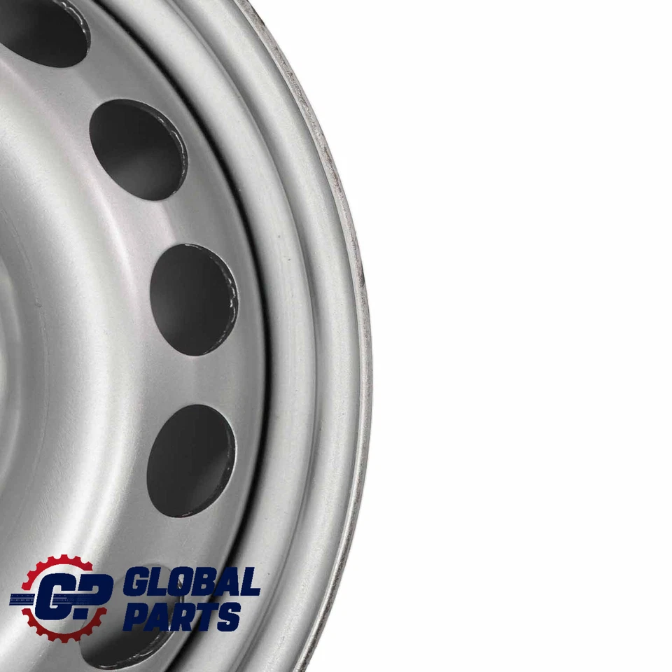 Mercedes Sprinter W906 Silberne Stahlfelge Felge 16" 6,5J ET:62 A0014014802 - Bild 3 von 4