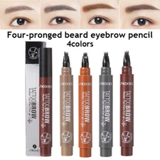 Microblading Waterproof Tattoo Eyebrows Ink Pen Long Lasting Forks 