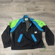 Vintage 80s Levi's Sport Jeans Anorak Denim Jacket USA