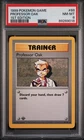 Pokemon Card Professor Oak 88/102 1st Edition PSA 8 Shadowless Base Set