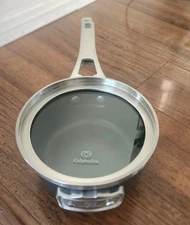 Calphalon 1.5 Qt Premier Space Saving Hard Anodized Nonstick SAUCEPAN & Cover 