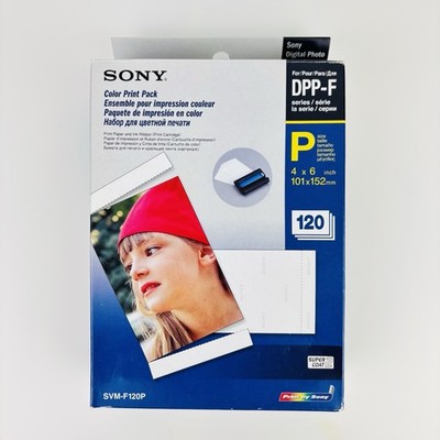 Sony SVM-F120P DPP-F - 10x15cm 120 Blatt Fotopapier Farbband - SVMF120PAE NEU