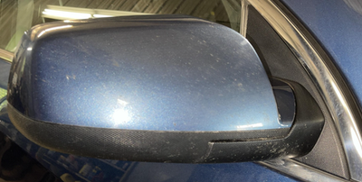 #ad 15 17 CHEVY EQUINOX Door Mirror Right BOWTIE BLUE 383A W O BLIND SPOT 23467297 $101.88