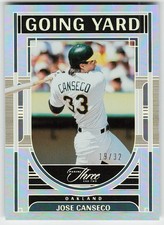 2024 Panini Three and Two #17 Jose Canseco BASEBALL Oakland Athletics