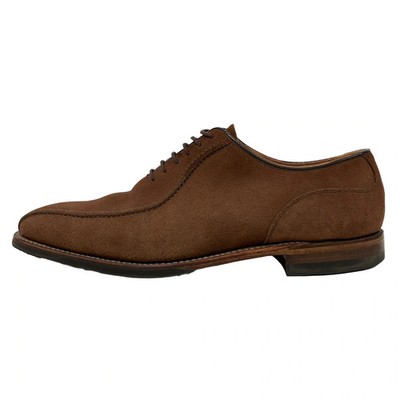SCOTCH GRAIN - Brown Suede Men's Shoes