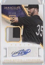 2014 Panini Immaculate Rookie Material Prime 28/99 Chad Bettis #123 Auto 0n7