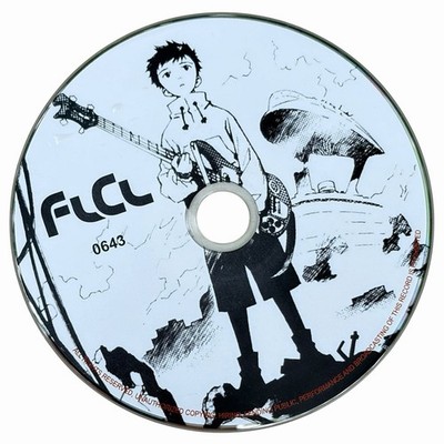 FLCL Vol 3 (DVD, 2003) Alone Again The Digital Animation by Gainax Disc Only
