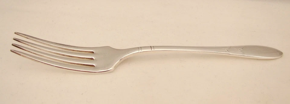Oneida Silberbesteck 1932 Lady Hamilton Set Von 3 Speisegabeln 7 3/4" - Bild 2 von 4