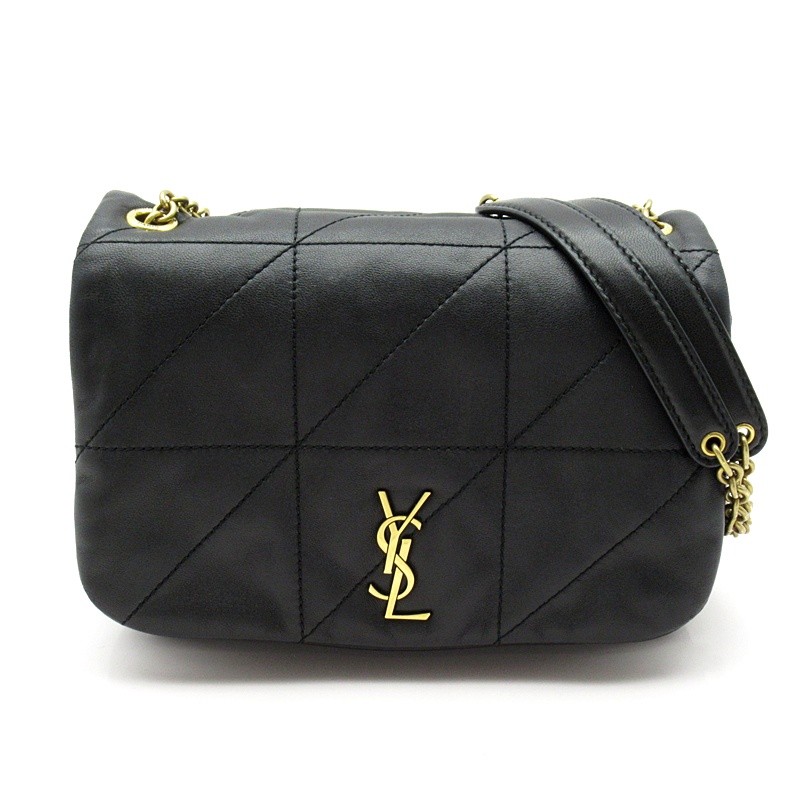 Borsa a tracolla SAINT LAURENT Jamie 4.3 Mini 766754 in pelle di agnello nera...