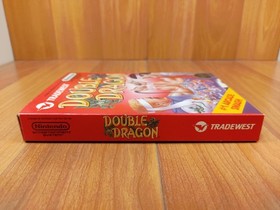 MINTY BOX CIB Double Dragon 1st Print Circle complete in nes Collector lot CLEAN