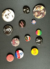 Classic Rock'n'Roll and 80s Pins