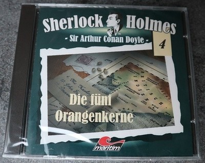 Sherlock Holmes 4 Die fünf Orangenkerne Sir Arthur Conan Doyle Hörspiel NEU ovp.