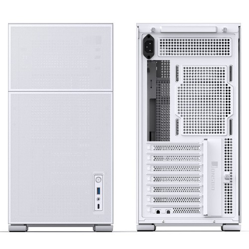 Jonsbo D41 MESH ATX Gehäuse, Tempered Glass - weiß - Bild 4 von 9