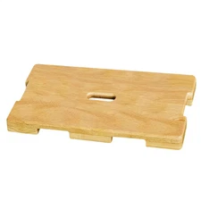 Resistance Band Foot Plate Wooden Exercise Resistance Band Step Board