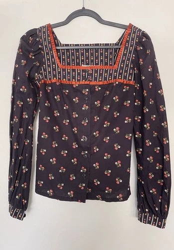 Vintage Jessica’s Gunnies San Francisco Cotton Blouse/Top/One Of A Kind