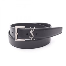 Saint Laurent Cassandra Belt Men  s  Women  s Leather 634437B00OE100075