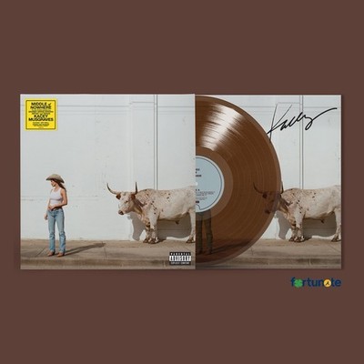 Kacey Musgraves SIGNED Middle of Nowhere Exclusive Whiskey Colored