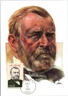 S08-7303, PRESIDENTS OF USA, YLYSSES S. GRANT, MAXIMUM CARD FDC