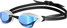 Image of Arena Cobra Core Swipe Mirror Racing Goggles - Anti-Fog, UV Protection, Unisex