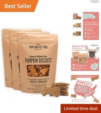 All-Natural Pumpkin Dog Treats - 5 oz Grain-Free Biscuits for Every Pup