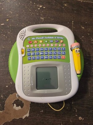 Leap Frog Mr Pencil's Scribble & Write Educational Toy Writing Spelling 